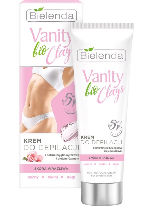 Bielenda VANITY BIO CLAYS Крем для депіляції з червоною глиною 100 мл