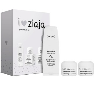 Ziaja Geitenmelkset Dagcrème 50 ml + Nachtcrème 50 ml + Handcrème 80 ml
