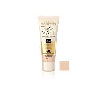 Eveline Satin Matt Matting foundation /101/ Ivory 30 ml