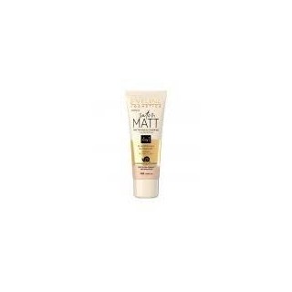 Матуючий тональний крем Eveline Satin Matt /102/ Vanilla 30 мл