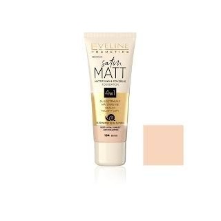 Eveline Satin Matt Matting foundation /104/ Beige 30 ml