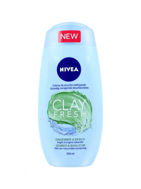 Clay для душу NIVEA Fresh аромат Ginger та базиліка 250 мл