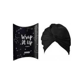 Anwen Wrap It Up Turban Black 1 шт