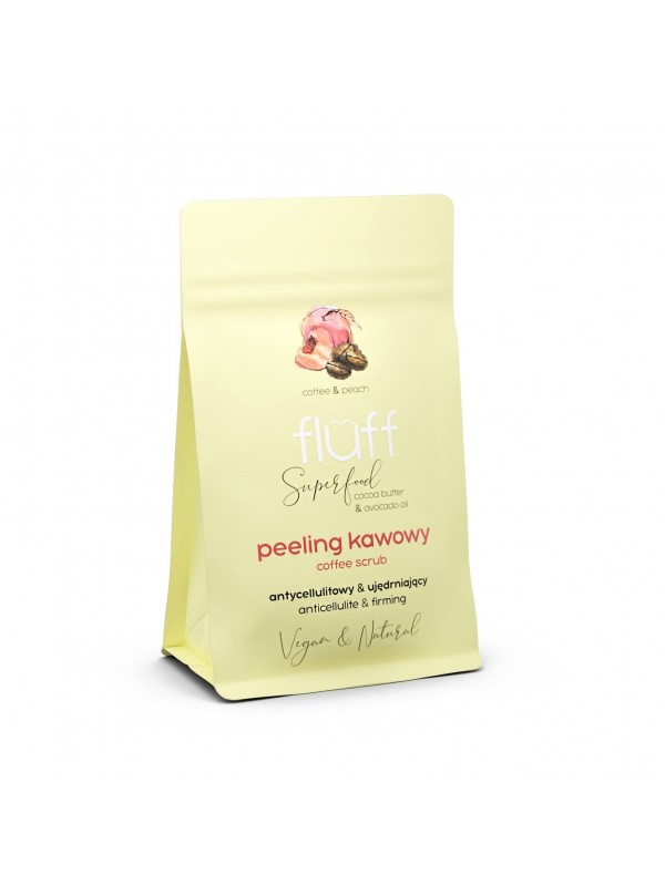 Fluff Dry Coffee Peeling Кава і Персик 100 г