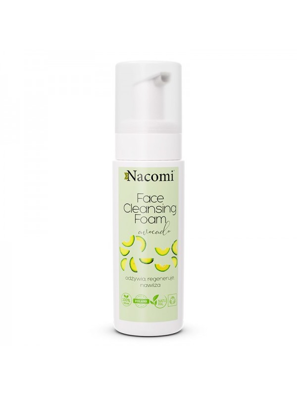 Nacomi Avocado Gezichtsreinigingsschuim 150 ml