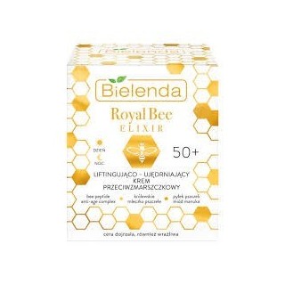 Bielenda ROYAL BEE ELIXIR Liftende en verstevigende anti-rimpel gezichtscrème 50+ dag/nacht 50 ml