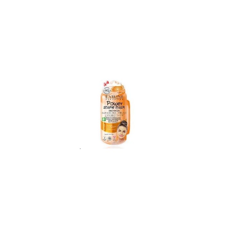 Eveline Power Shake Mask Odżywcza Bio Maseczka-peeling z priobiotykami 5w1 10 ml
