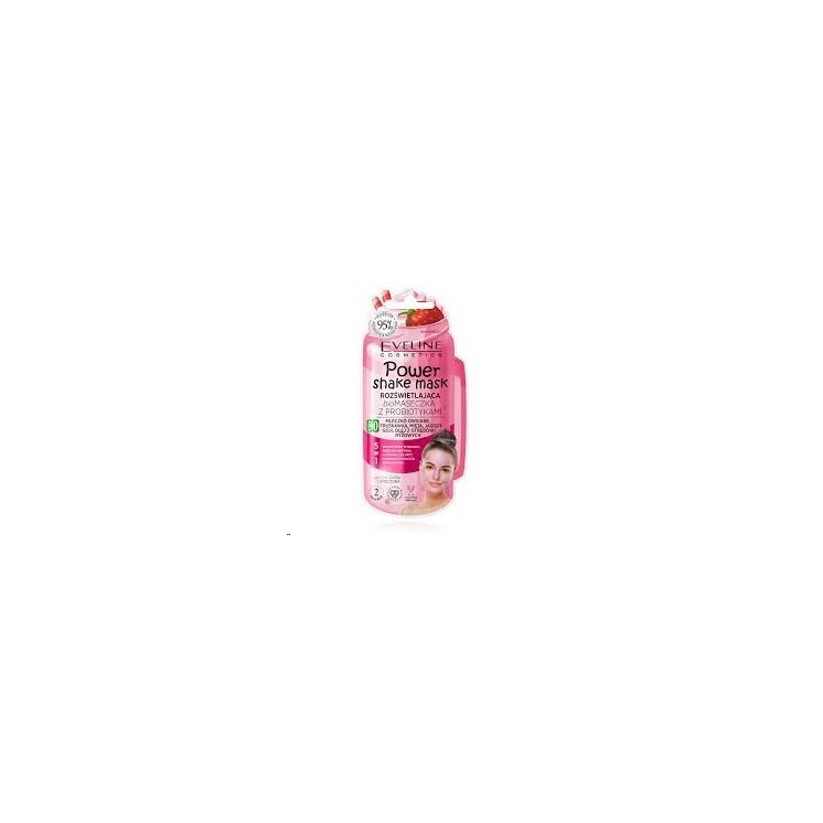 Eveline Power Shake Mask Rozświetlająca Bio Maseczka z priobiotykami 5w1 10 ml