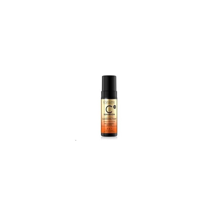 Eveline C Sensation Oczyszczająca Pianka do mycia twarzy 3w1 150 ml 
