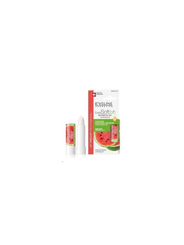 Eveline Lip Therapy Professional Extra Soft Bio Watermelon Lip Protection Balm 4 g