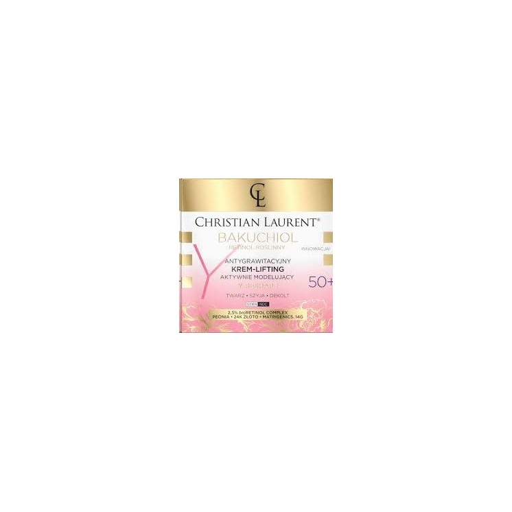 Christian Laurent Bakuchiol Antigravity Lifting Cream Actief Vormend 50+ Dag/Nacht 50 ml