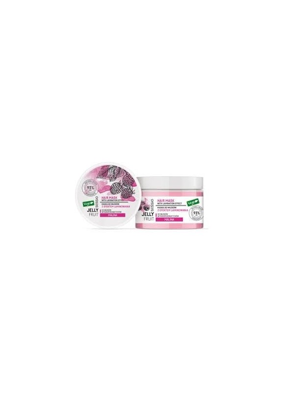 Sessio Jelly Fruit Hair mask with lamination effect for high porosity hair Raspberry 250 g