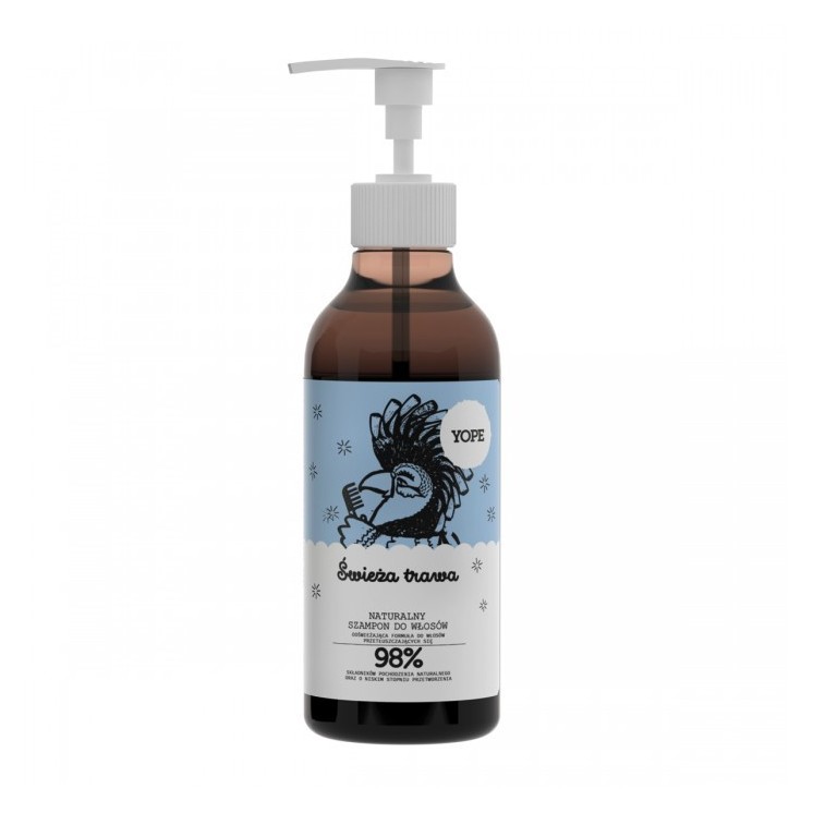 YOPE Fresh Grass Hair Shampoo 300 ml