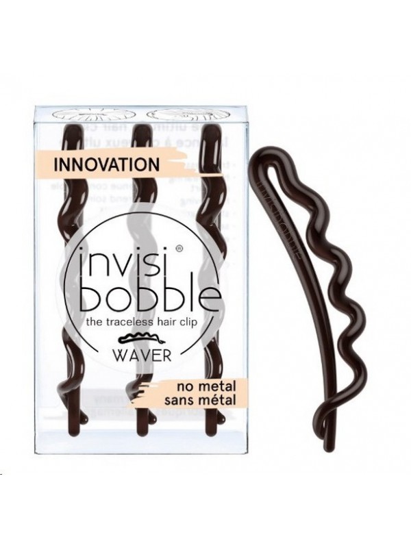 Invisibooble Waver Hair clip set black 3 pieces