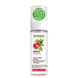 Sessio Green Therapy Delicate Foam Haarshampoo Salie en Granaatappel 175 g