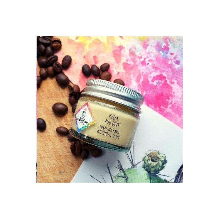 Nowa Kosmetyka Krem pod oczy "Poranna kawa, wieczorne wino" 15 ml