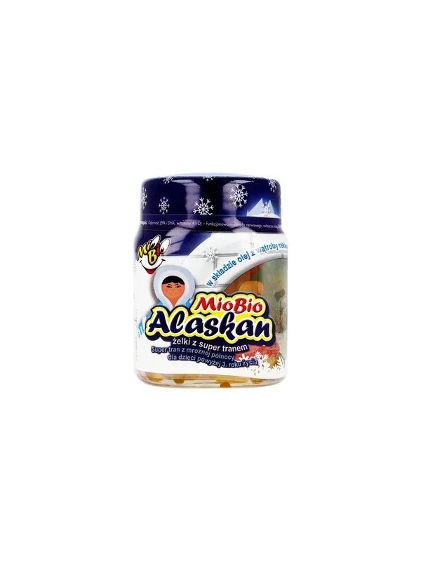 MioBio Alaskan Jellies with super fish oil 30 pieces