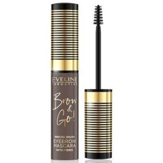 Туш для брів Eveline Brow & Go Eyebrow Mascara /01/ Light 6ml