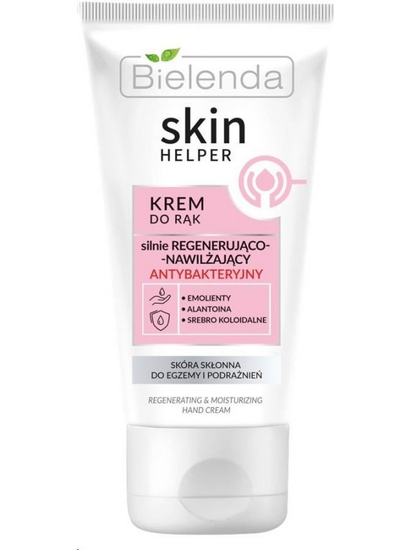 Bielenda SKIN HELPER Сильно відновлюючий і зволожуючий крем для рук 75 мл