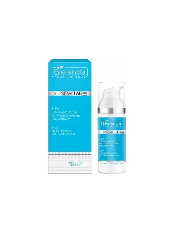 Bielenda Professional SUPREMELAB Hydra-Hyal2 Ліфтинг Serum для обличчя з гіалуроновою кислотою 5 % 50 г