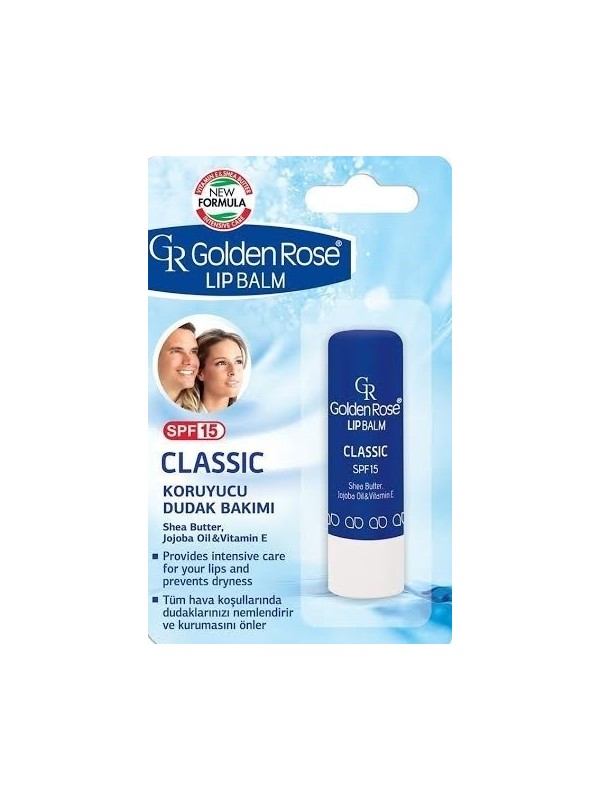 Захисна губна помада Golden Rose Classic SPF15 4,6 г