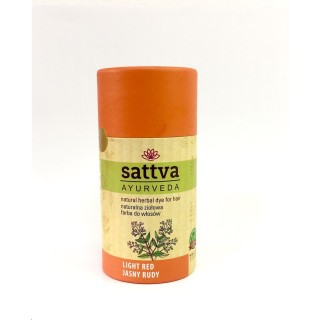 Sattva Ayurveda Natuurlijke Kruiden Haarverf Lichtrood 150 gr