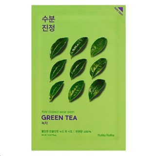 Holika Holika Pure Essence Mask Sheet - Gezichtsmasker met groene thee-extract 23 g