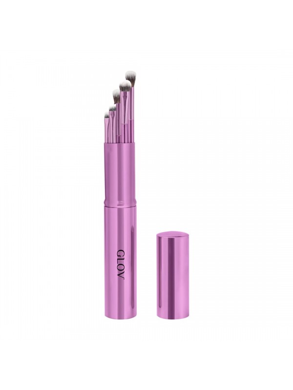 GLOV Makeup Brushes Purple Набір кистей для макіяжу очей