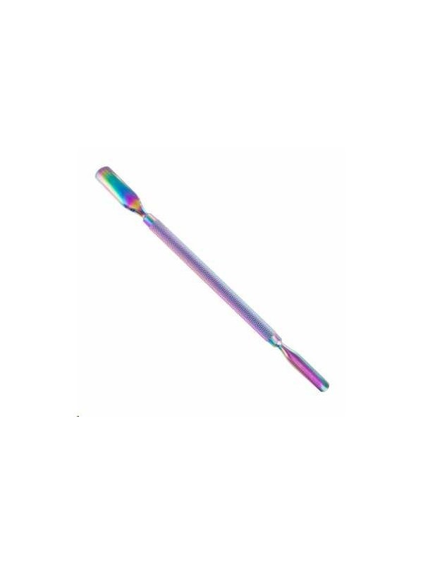 MollyLac Double sided cuticle and nail chisel Rainbow YC004 1 piece