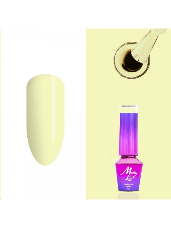 MollyLac /11/ Coctails & Drinks Mojito Hybrid Nail Polish 5 мл