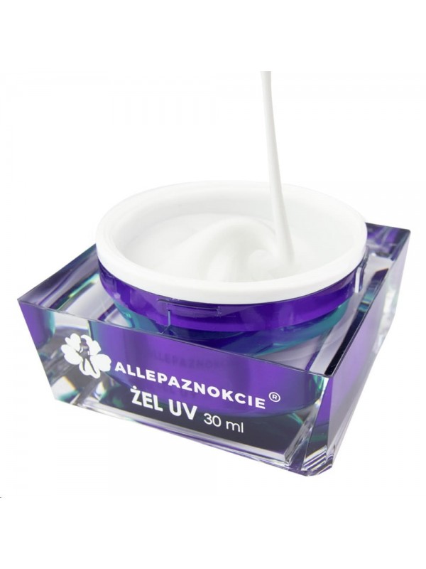 MollyLac Nail гель для нарощування Jelly Total White 30 мл