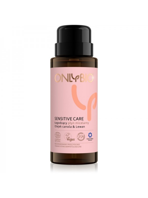 ONLYBIO Sensitive Care Заспокійливий міцелярний флюїд Canola & Lewan oil 300 мл