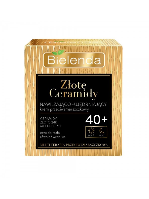 Bielenda ZŁOTE CERAMIDY Anti-wrinkle face cream 40+ moisturizing and firming 50 ml