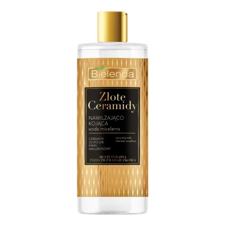 Bielenda ZŁOTE CERAMIDY Eau micellaire hydratante et apaisante 500 ml