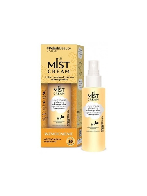 Floslek MIST CREAM легка емульсія для обличчя Ashwagandha 110 мл