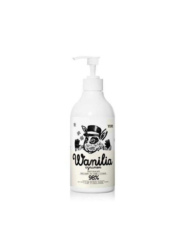 YOPE Body- en Handlotion Vanille en Kaneel 300 ml