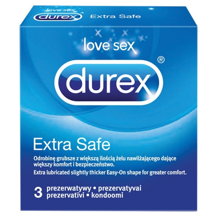 Презервативи Durex Extra Safe 3 шт