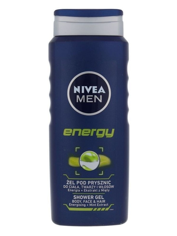 Energy гель для душу NIVEA MEN 400 мл