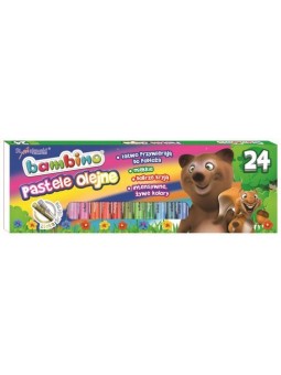 BAMBINO Pastele olejne 24...