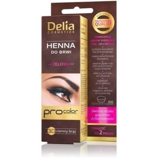 Гель для брів Delia Henna 3.0 Темно-коричневий