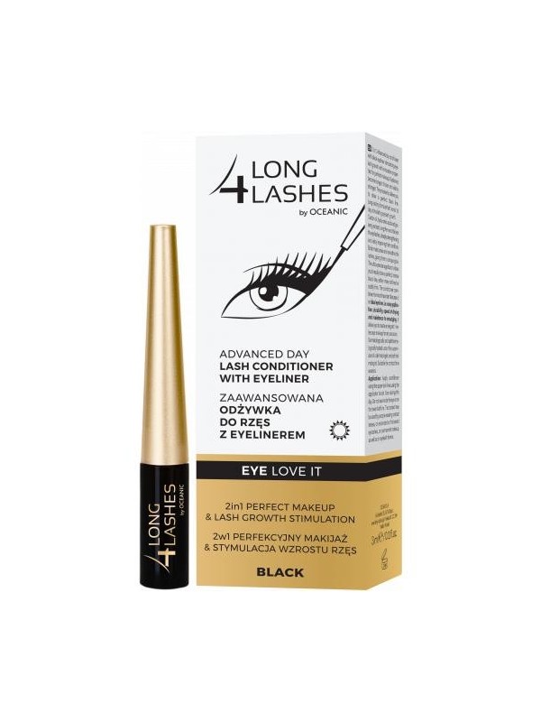 Long 4 Lashes advanced Кондиціонер для вій з підводкою 3 мл