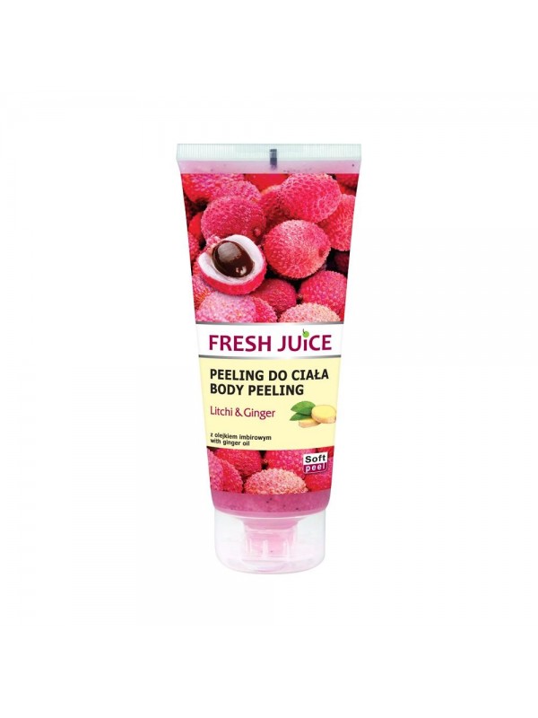 Fresh Juice Romige Peeling Gel met Lychee Extract en Gemberolie 200 ml