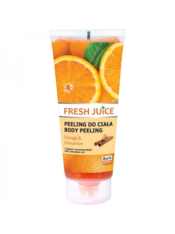 Fresh Juice Creamy Peeling Gel with Orange and Cinnamon Extracts 200 ml