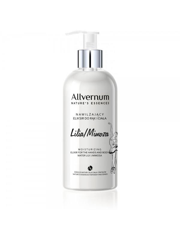 Allvernum Nature's Essences Moisturizing Hand and Body Elixir Water Lily and Mimosa 300 ml