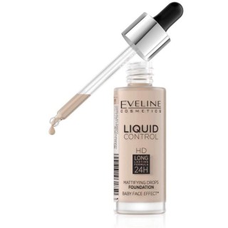 Eveline Liquid Control Foundation in Dropper /016/ Vanilla Beige 32 мл