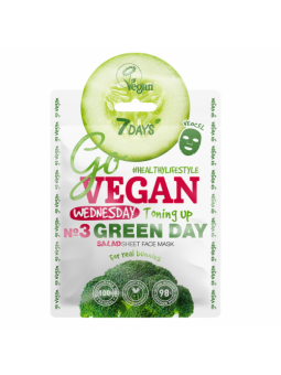 7 days Go Vegan Maseczka do...