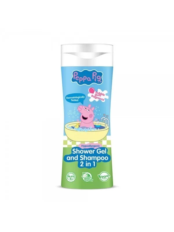 Peppa Pig 2in1 Shower Gel and Shampoo for children's hair 300 ml