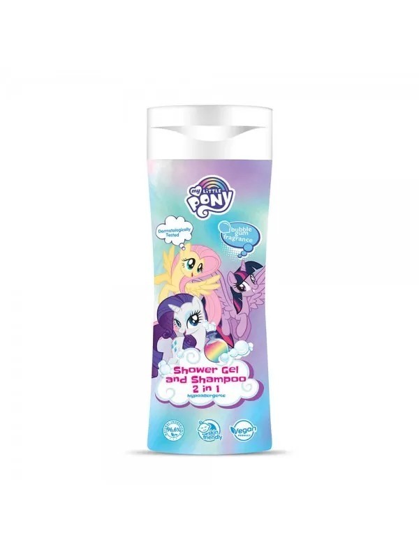 My Little Pony 2w1 Żel pod prysznic i Szampon do włosów dla dzieci 300 ml