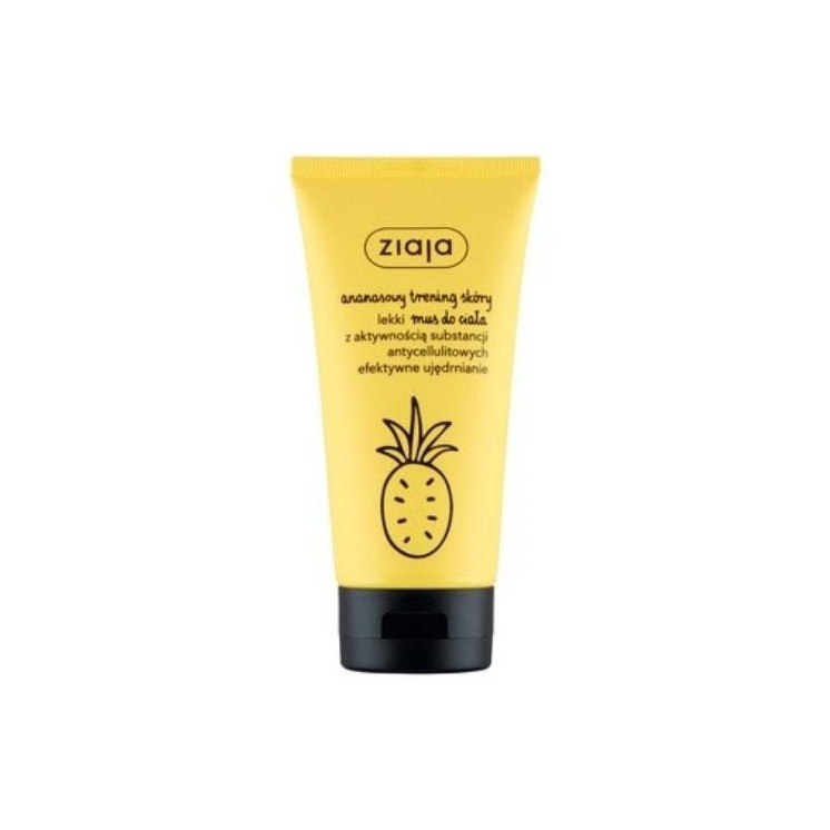 Mousse corporelle légère à l'ananas Ziaja 160 ml