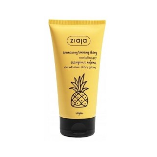 Shampoing à l'ananas Ziaja avec caféine 160 ml